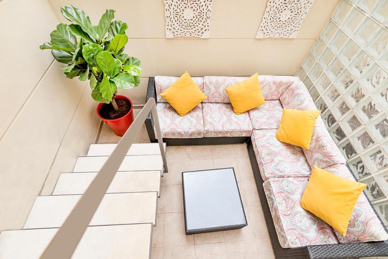 Maba/Private Backyard/Walk To Downtown/Large Smart Tv Appartement Málaga Buitenkant foto